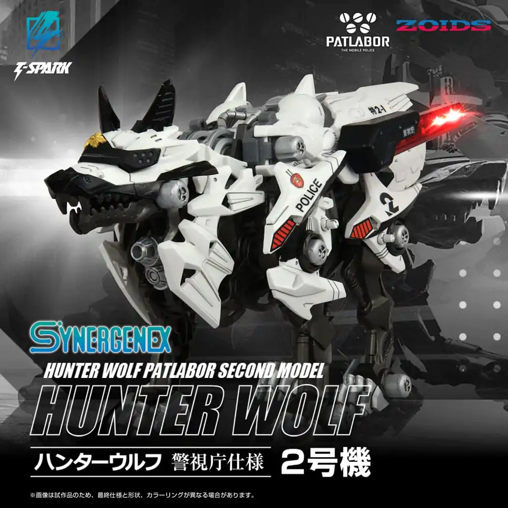 Patlabor Synergenex Műanyag modell készlet Hunter Wolf Second Model 28 cm termékfotó