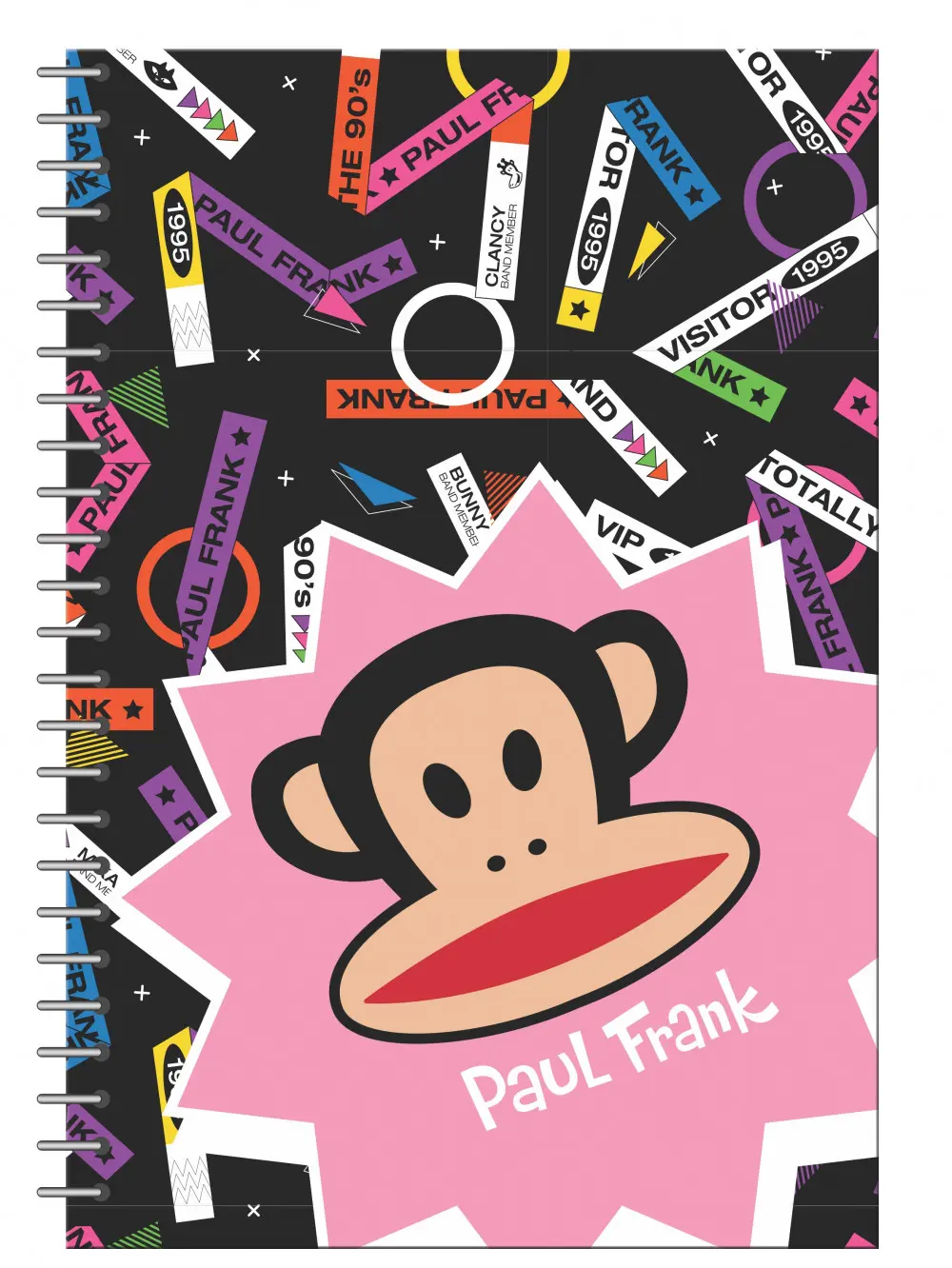 Paul Frank B/5 spirál vonalas füzet 70 lapos termékfotó