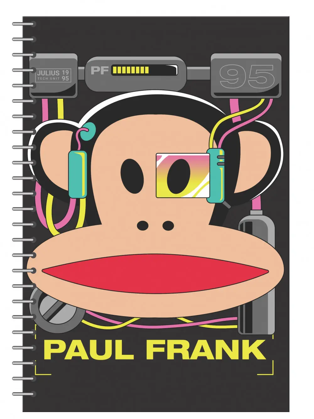 Paul Frank B/5 spirál vonalas füzet 70 lapos termékfotó