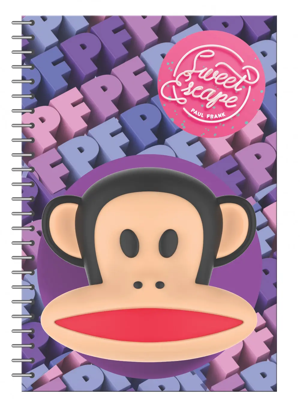 Paul Frank B/5 spirál vonalas füzet 70 lapos termékfotó