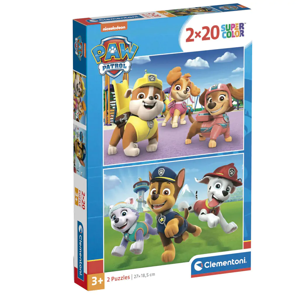 Paw Patrol puzzle 2x20db-os termékfotó