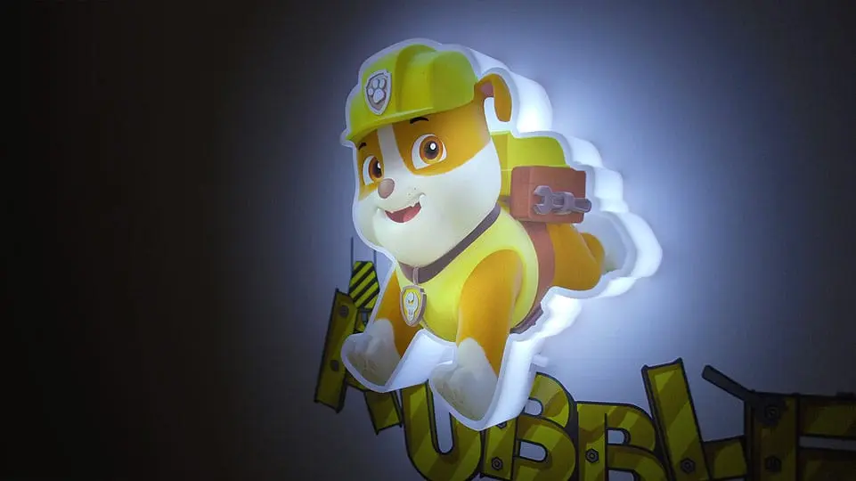 Paw Patrol Rubble LED Mini lámpa termékfotó