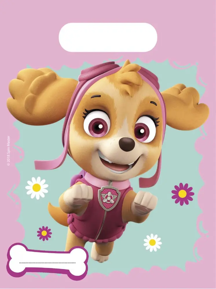 Paw Patrol Skye and Everest, Mancs Őrjárat Ajándéktasak 6 db-os termékfotó