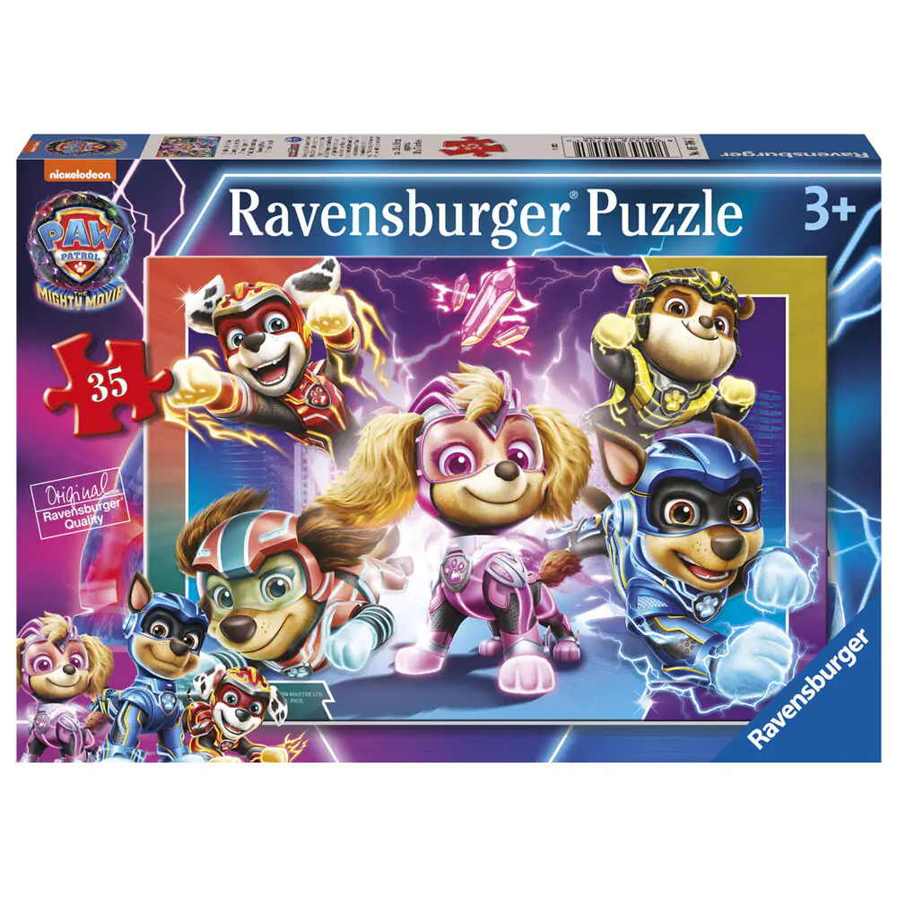 Paw Patrol The mighty movie puzzle 35db-os termékfotó