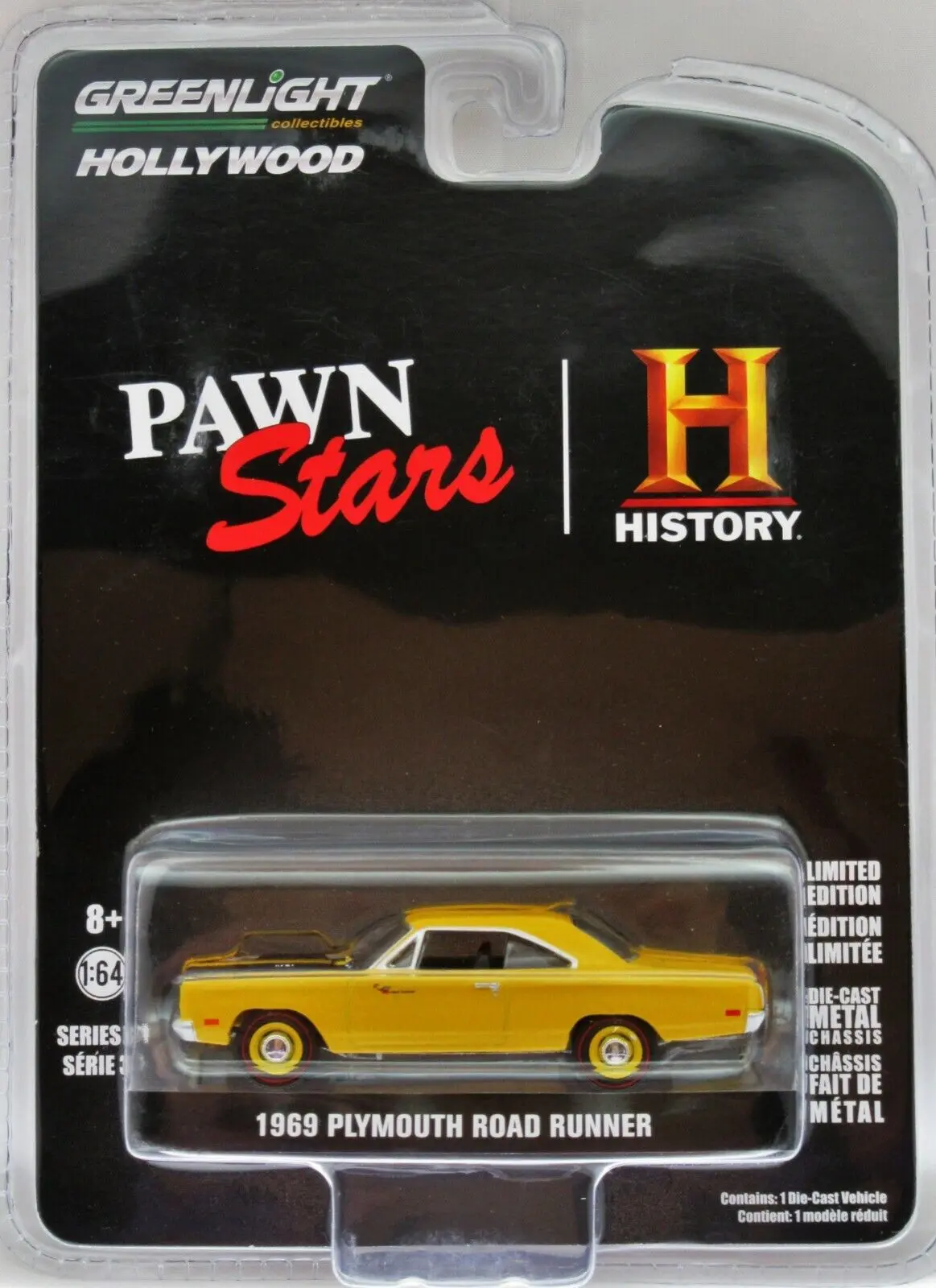 Pawn Stars Diecast Model 1/64 1969 Plymouth Road Runner termékfotó