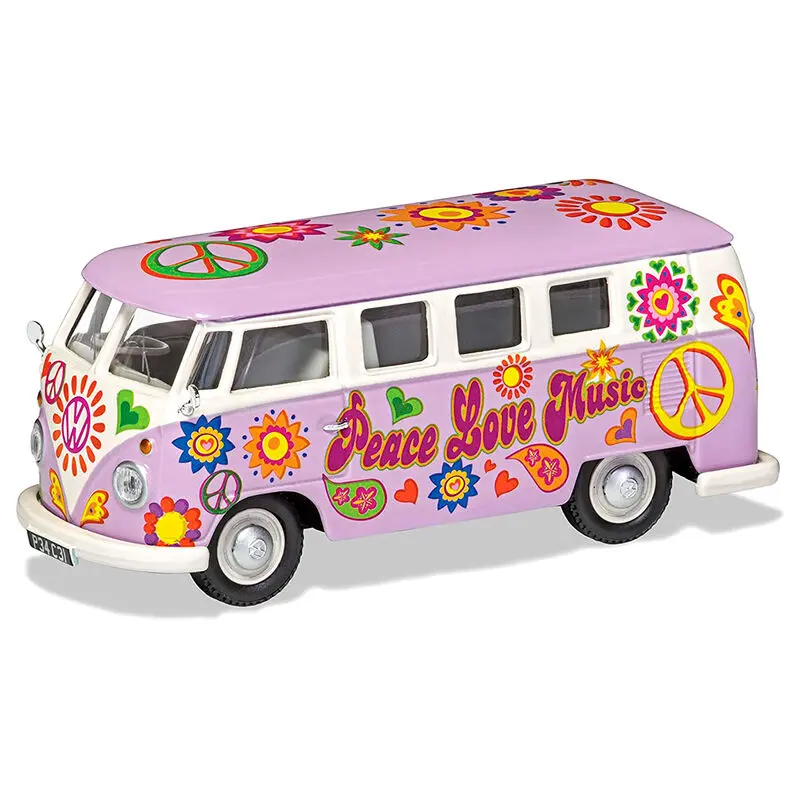 Peace Love and Music Volkswagen Campervan termékfotó