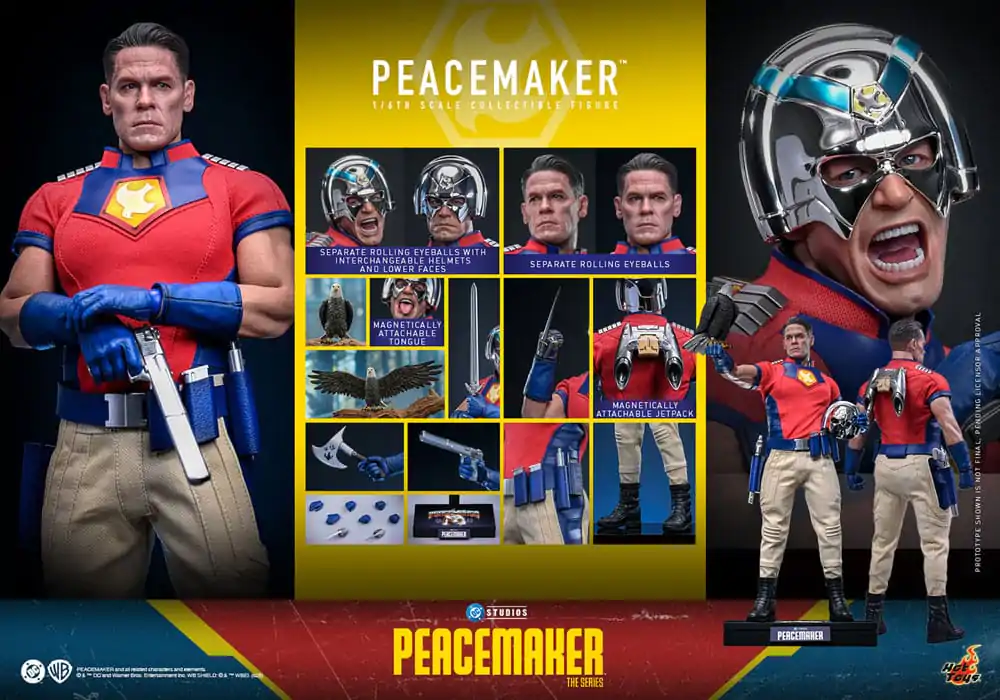 Peacemaker 1/6 Peacemaker akciófigura 31 cm termékfotó