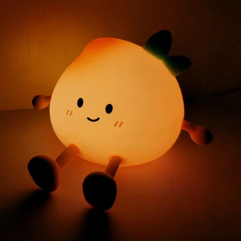 Peach LED éjszakai lámpa termékfotó