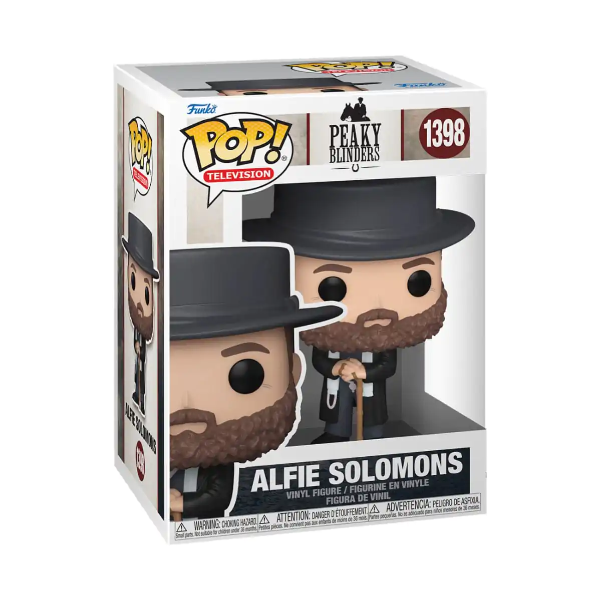 Peaky Blinders POP! TV Vinyl Figure Alfie Solomons 9 cm termékfotó