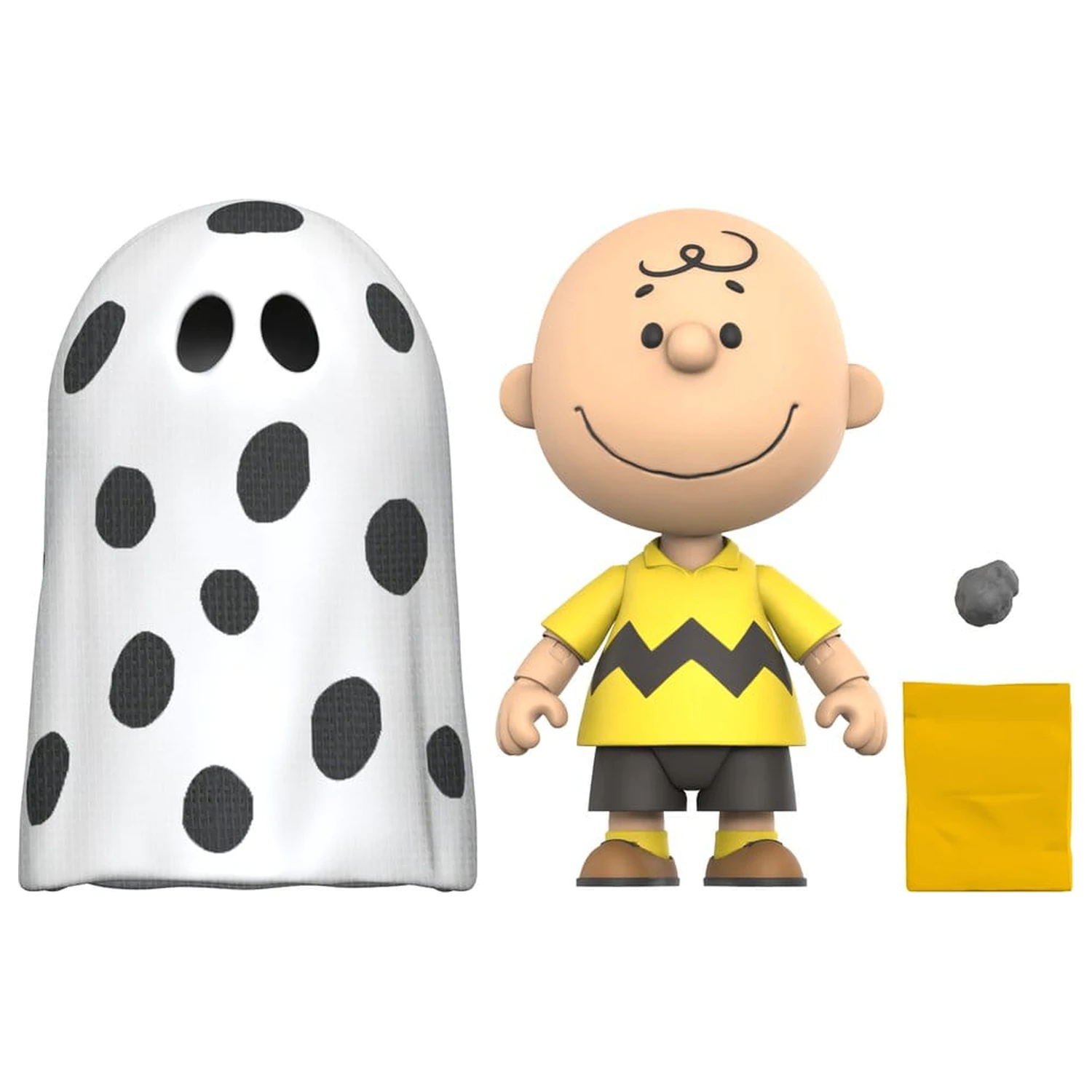Peanuts Deluxe Wave 01 akciófigura Charlie Brown (with Ghost Sheet) 18 cm termékfotó