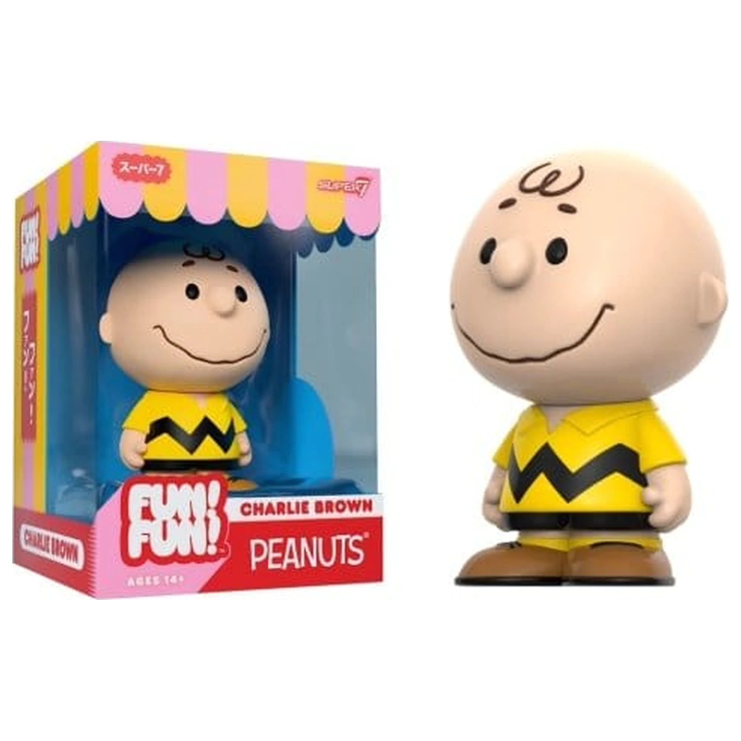 Peanuts Fun! Fun! Mini figura Wave 01 Charlie Brown (Yellow Shirt) termékfotó