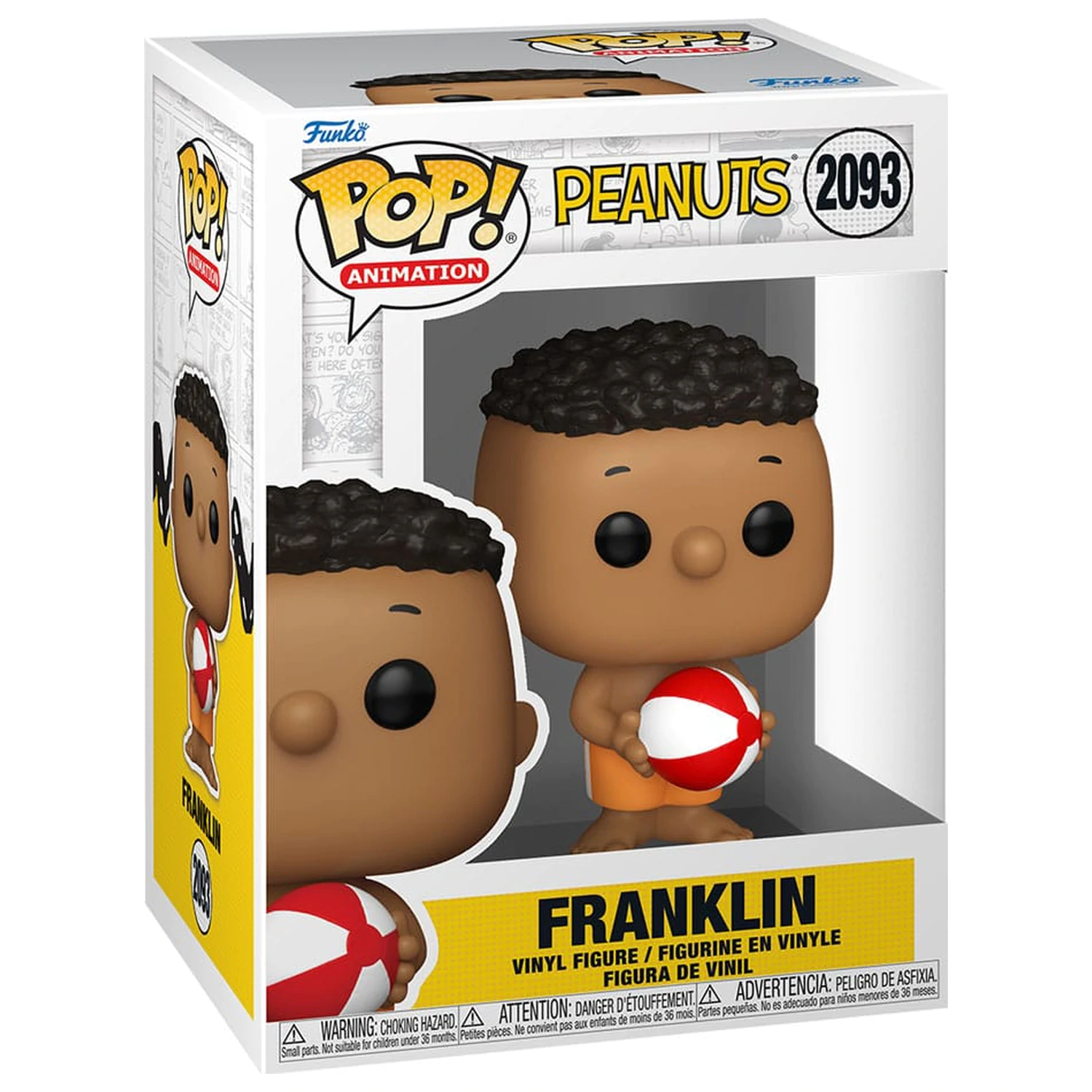 Peanuts Funko POP! TV figura Franklin 9 cm termékfotó