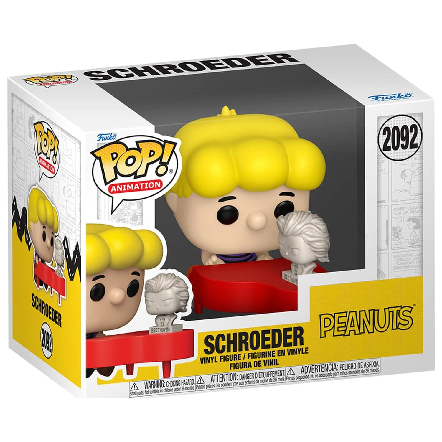 Peanuts Funko POP! Vinyl figura Schroeder 9 cm termékfotó