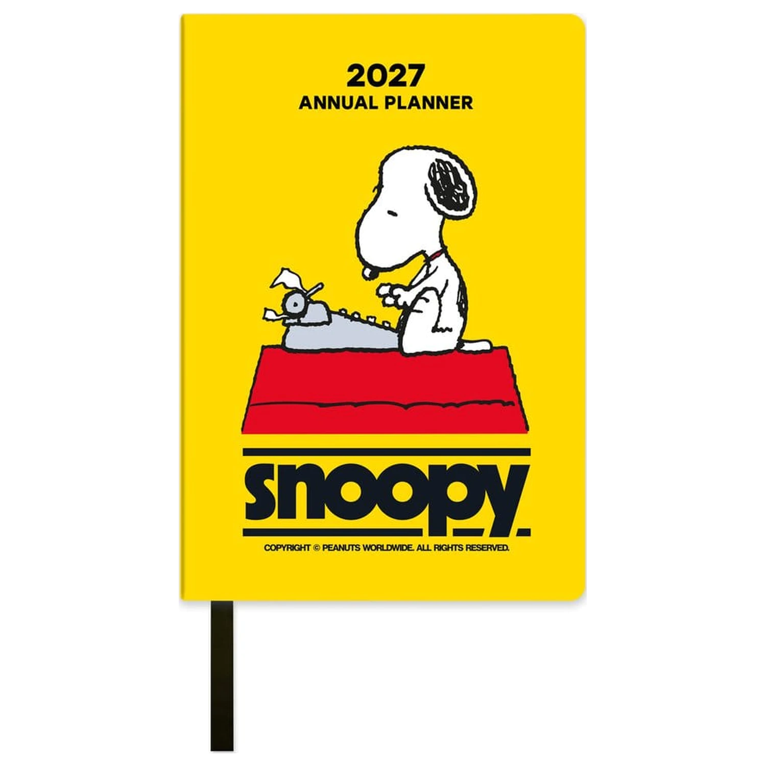 Peanuts határidőnapló 2027 A6 Angol nyelvű termékfotó