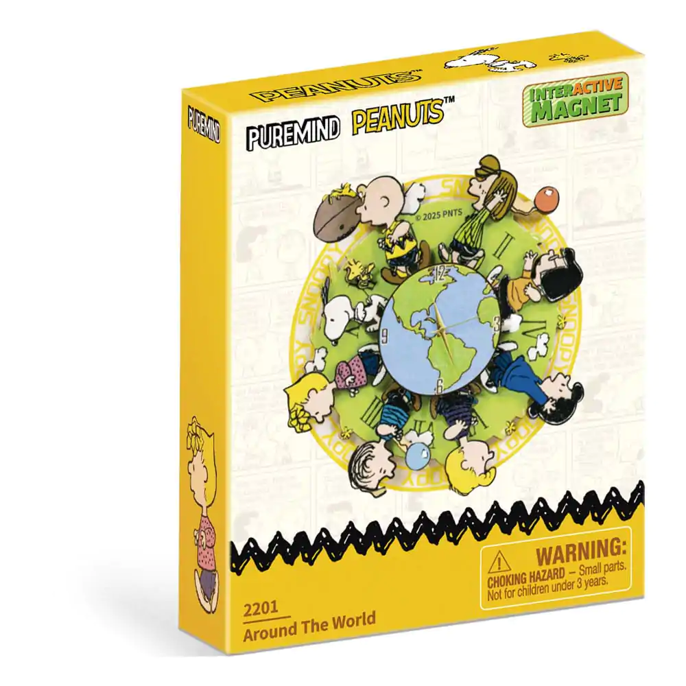 Peanuts Puremind Around the World hűtőmágnes termékfotó