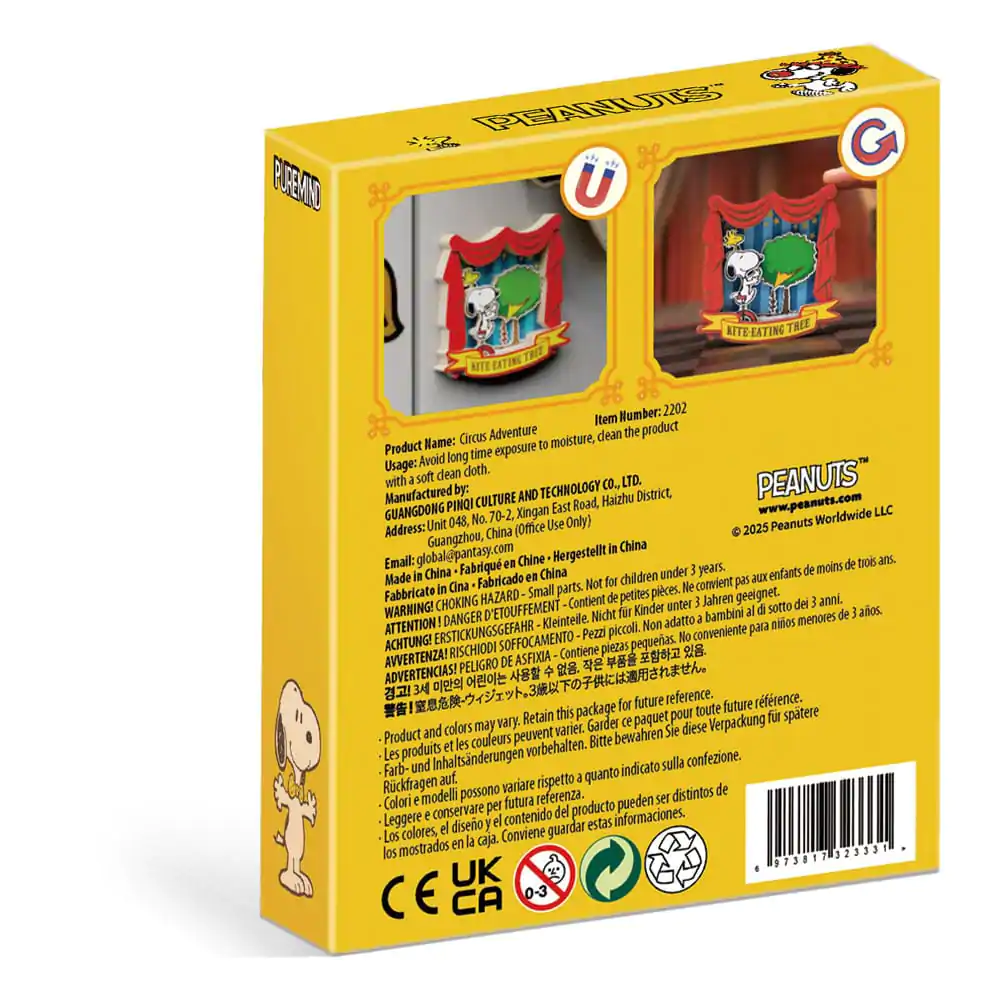 Peanuts Puremind Circus Adventure hűtőmágnes termékfotó