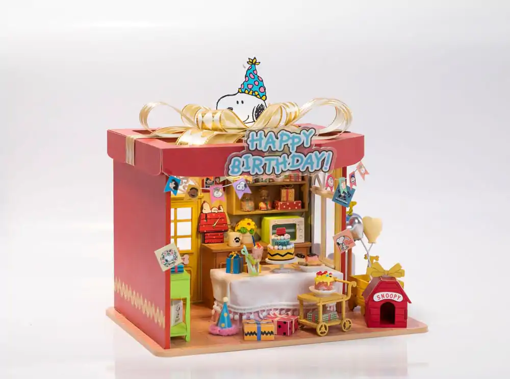 Peanuts Puremind Construction Birthday Party fa építőkészlet termékfotó