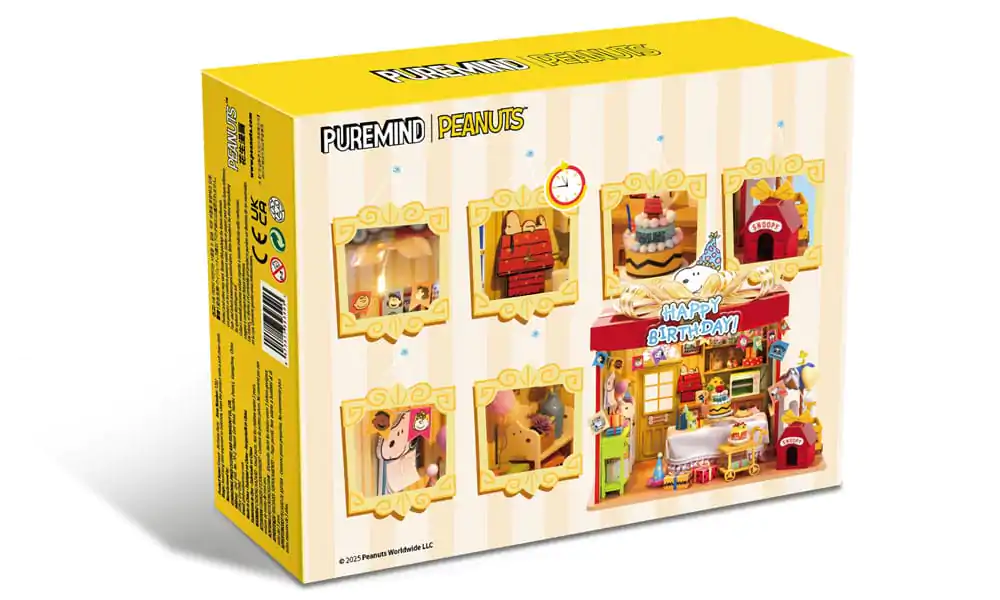 Peanuts Puremind Construction Birthday Party fa építőkészlet termékfotó