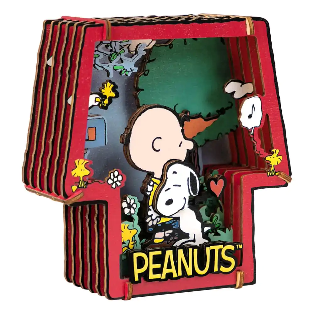 Peanuts Puremind Theater Healing Hug fa modell készlet termékfotó