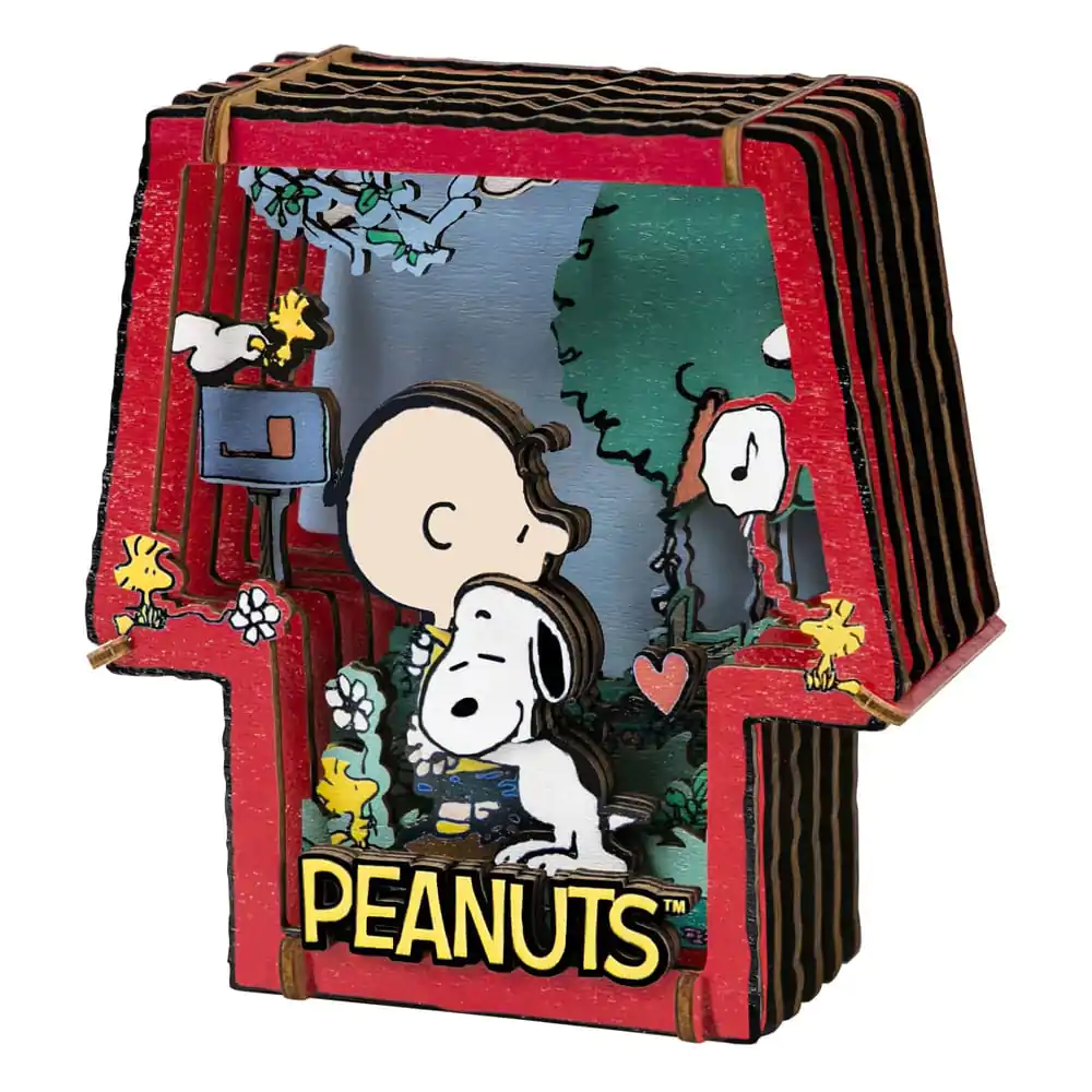 Peanuts Puremind Theater Healing Hug fa modell készlet termékfotó