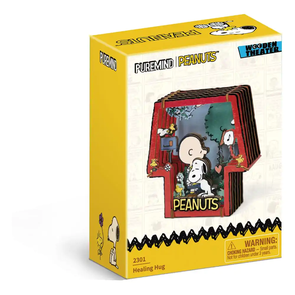 Peanuts Puremind Theater Healing Hug fa modell készlet termékfotó