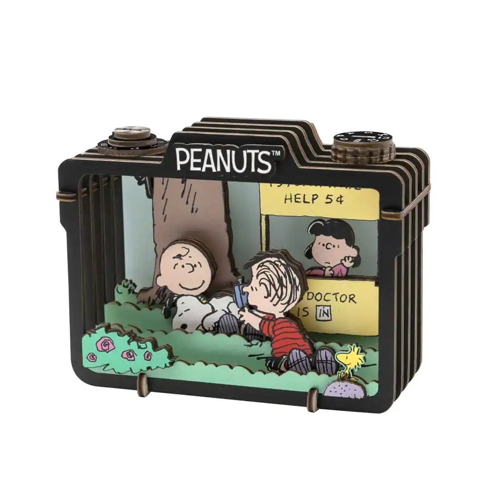 Peanuts Puremind Theater Summer Snapshot fa modell készlet termékfotó