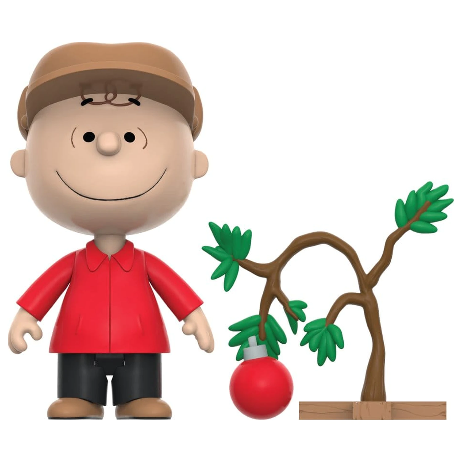 Peanuts ReAction akciófigura Charlie Brown and Sad Tree (Snow Card Back) termékfotó