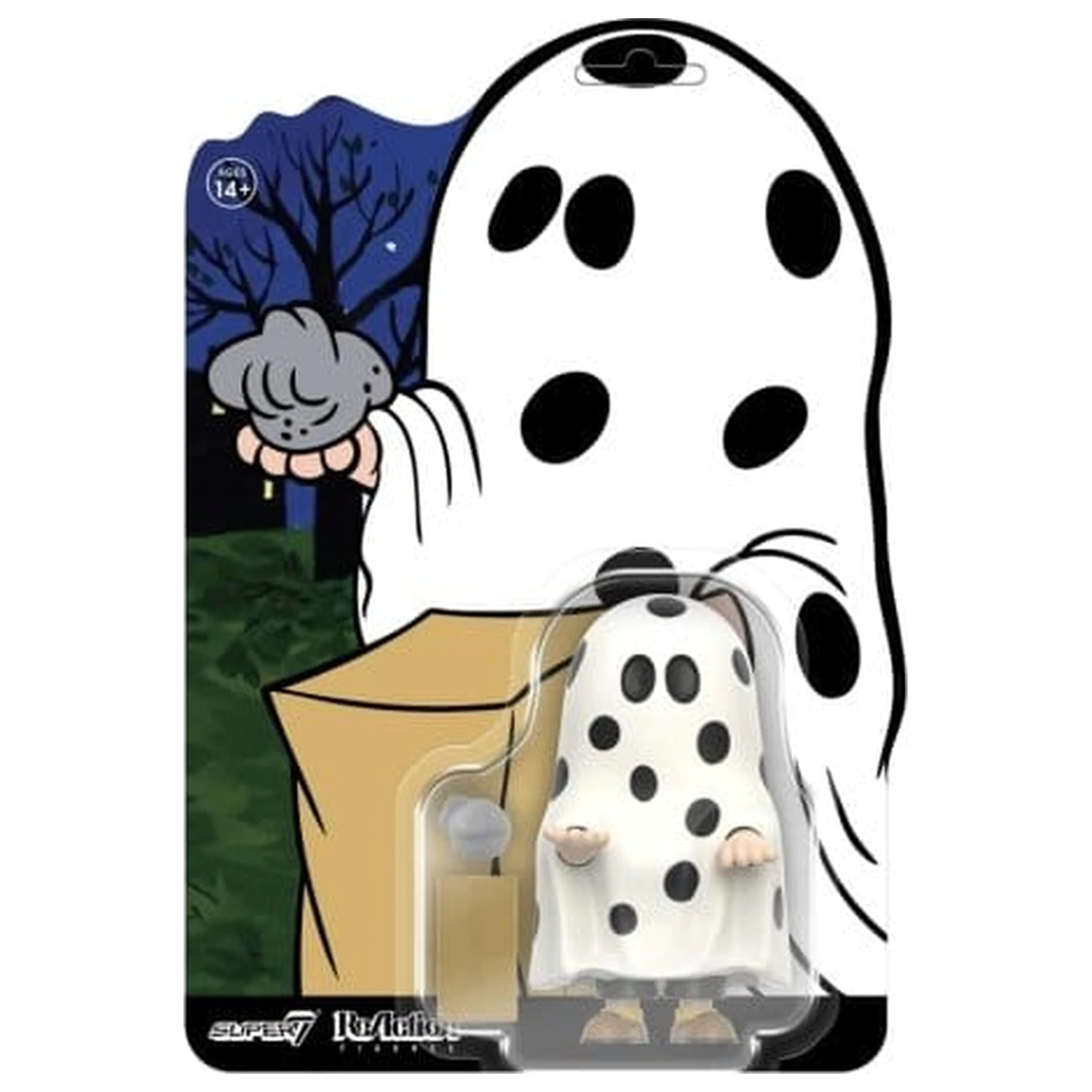 Peanuts ReAction akciófigura Charlie Brown Ghost Sheet termékfotó