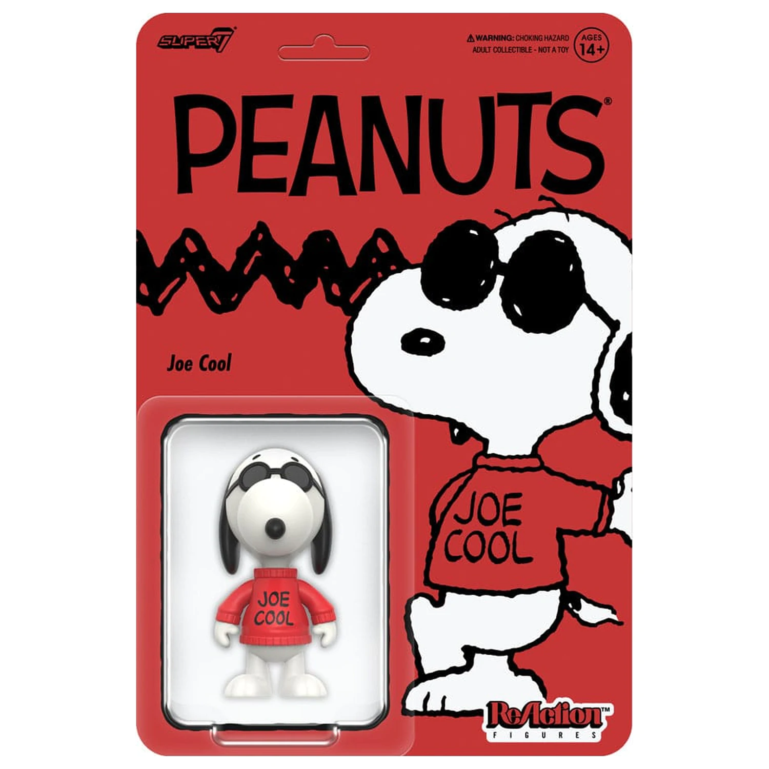 Peanuts ReAction akciófigura Wave 8 Joe Cool 9 cm  termékfotó