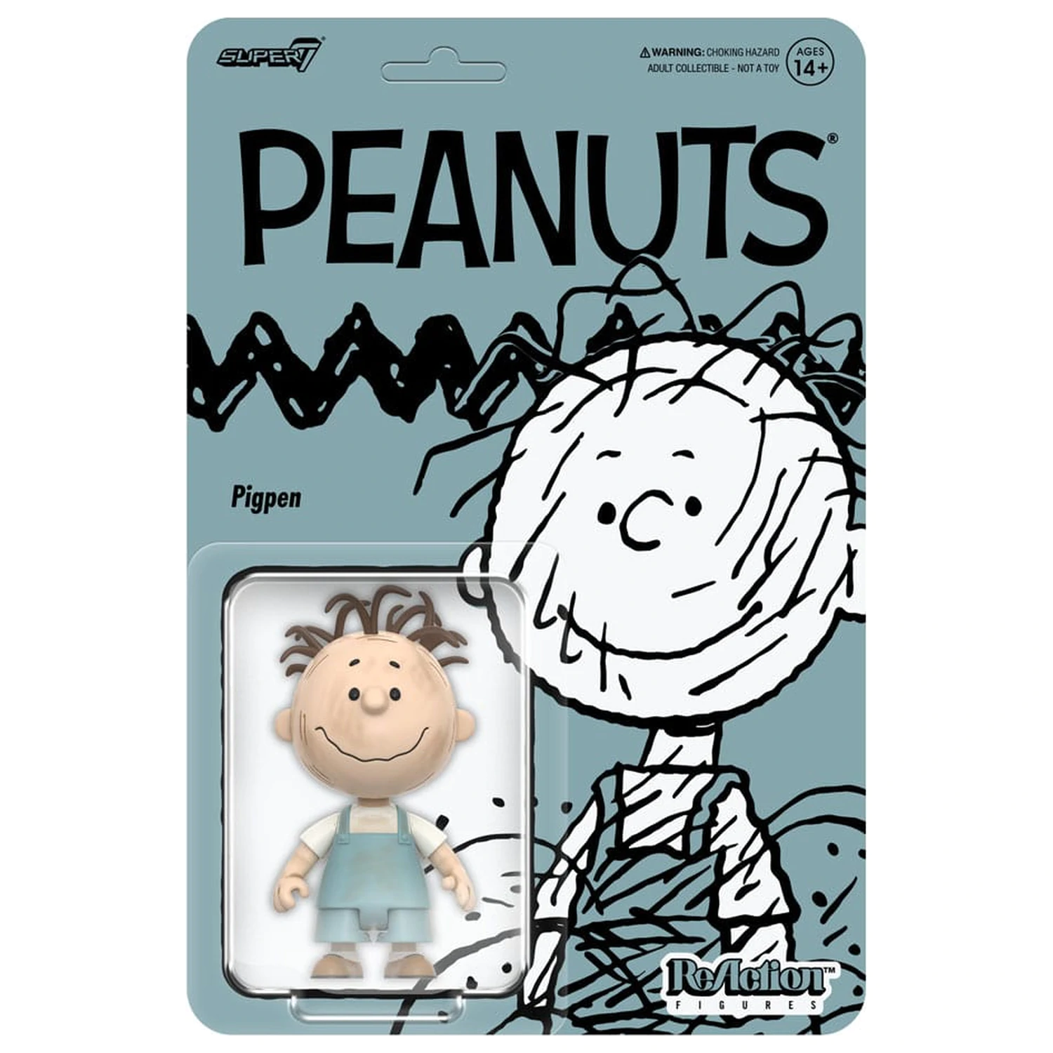 Peanuts ReAction akciófigura Wave 8 Pigpen 9 cm termékfotó
