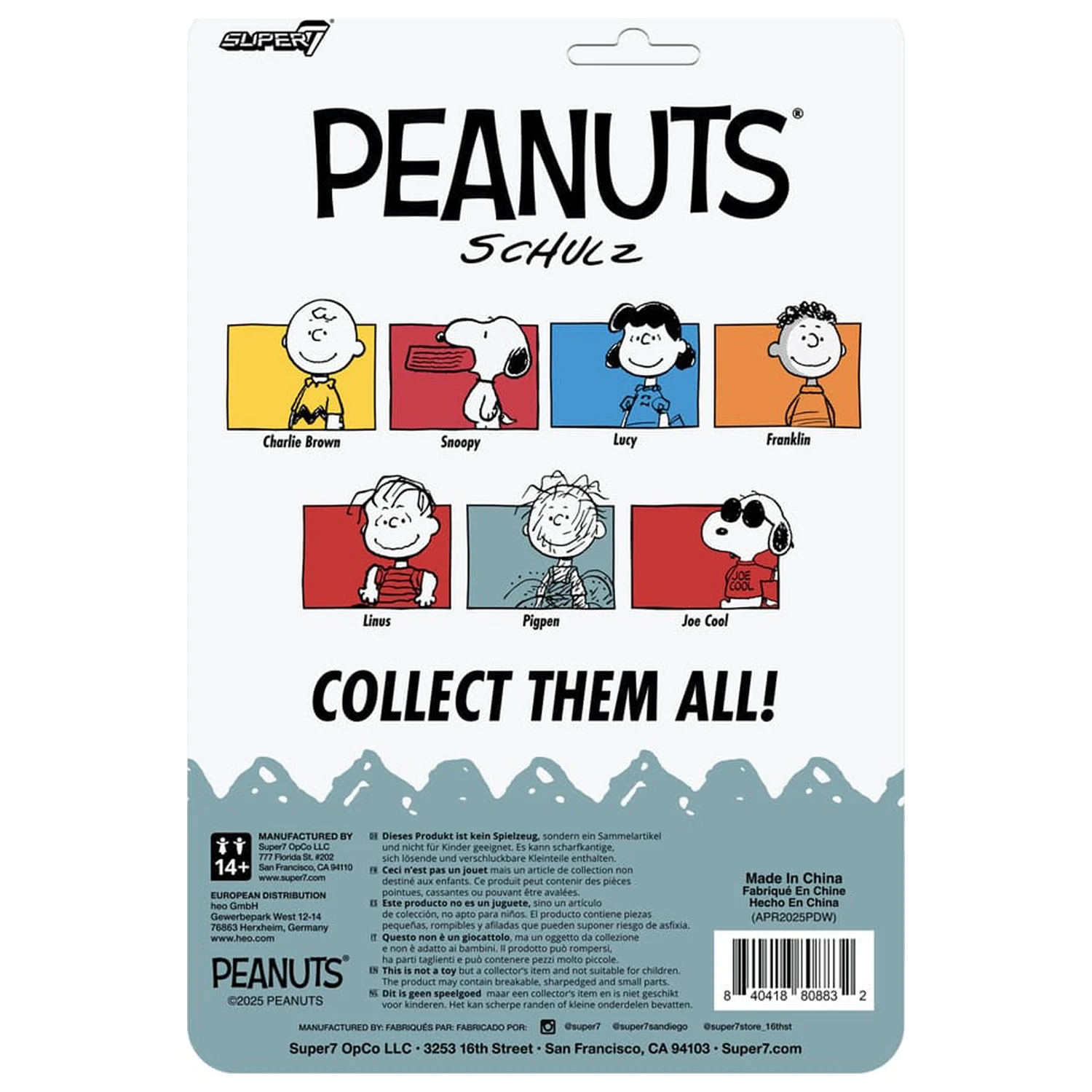 Peanuts ReAction akciófigura Wave 8 Pigpen 9 cm termékfotó