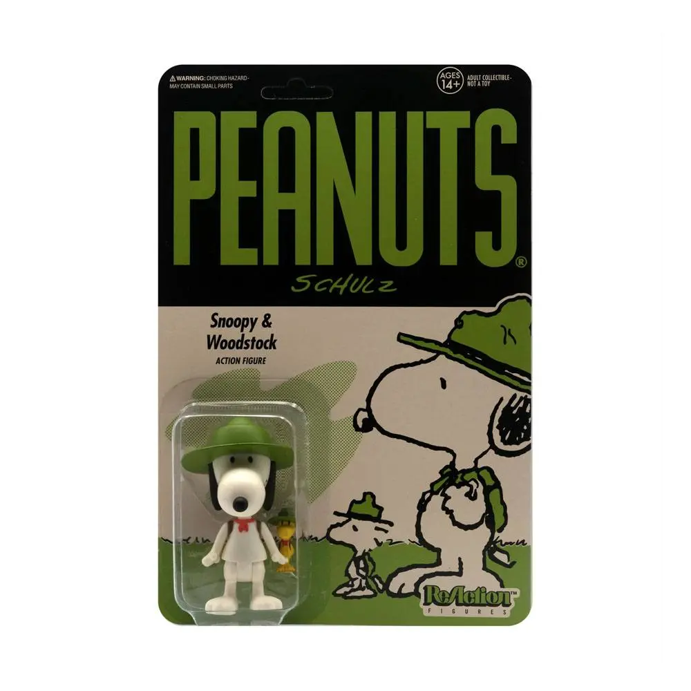 Peanuts ReAction Wave 3 Beagle Scout Snoopy akciófigura 10 cm termékfotó