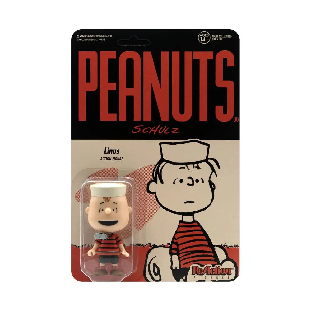 Peanuts ReAction Wave 3 Camp Linus akciófigura 10 cm termékfotó