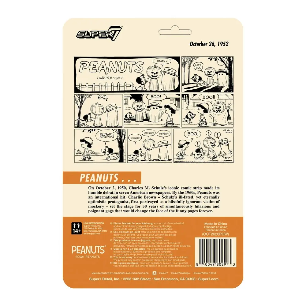 Peanuts ReAction Wave 4 Masked Snoopy akciófigura 8 cm termékfotó