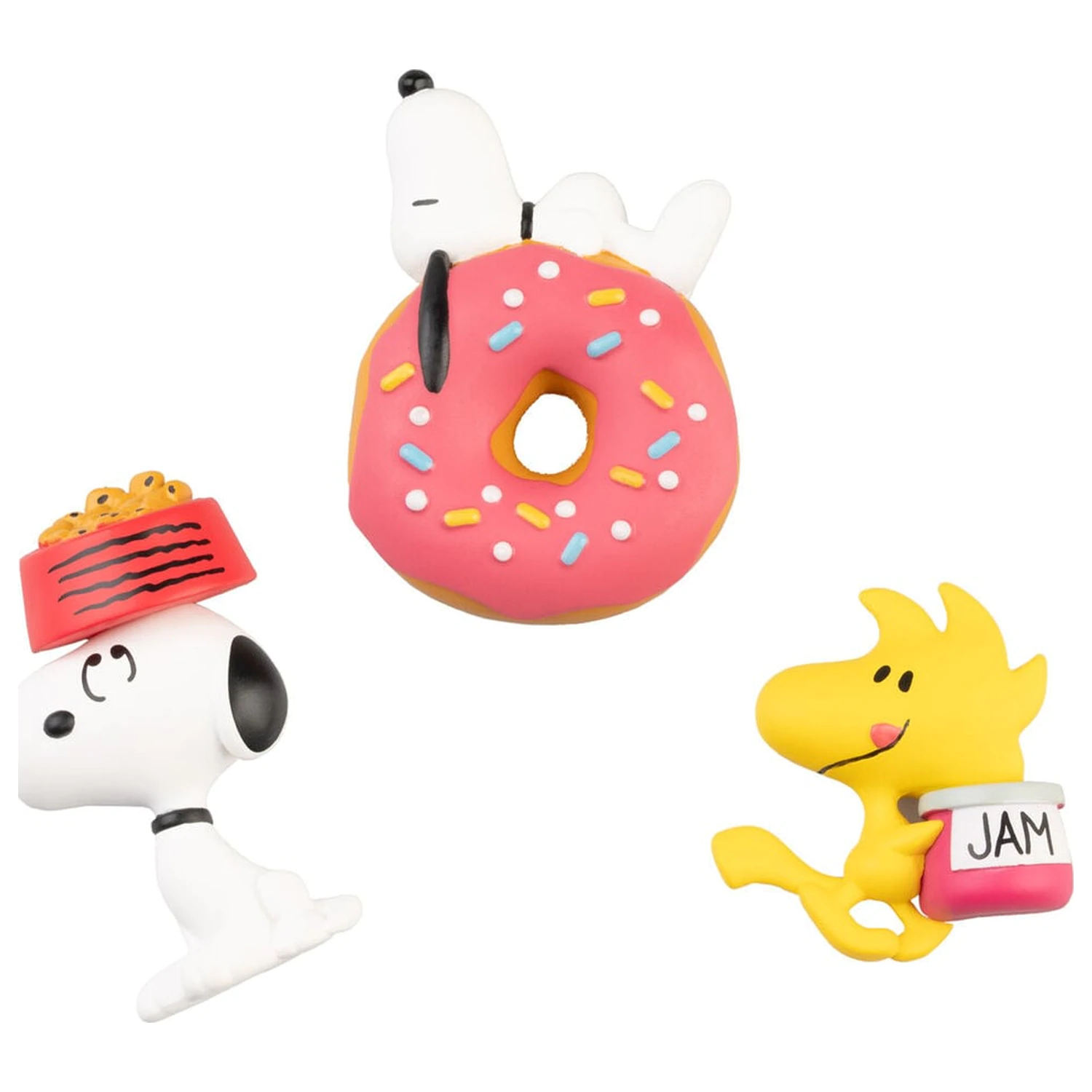 Peanuts Snoopy 3 db-os hűtőmágnes csomag termékfotó