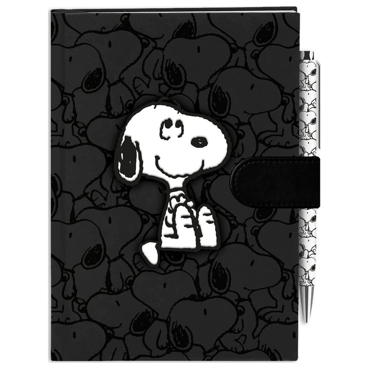 Peanuts Snoopy A5 PU jegyzetfüzet és toll termékfotó