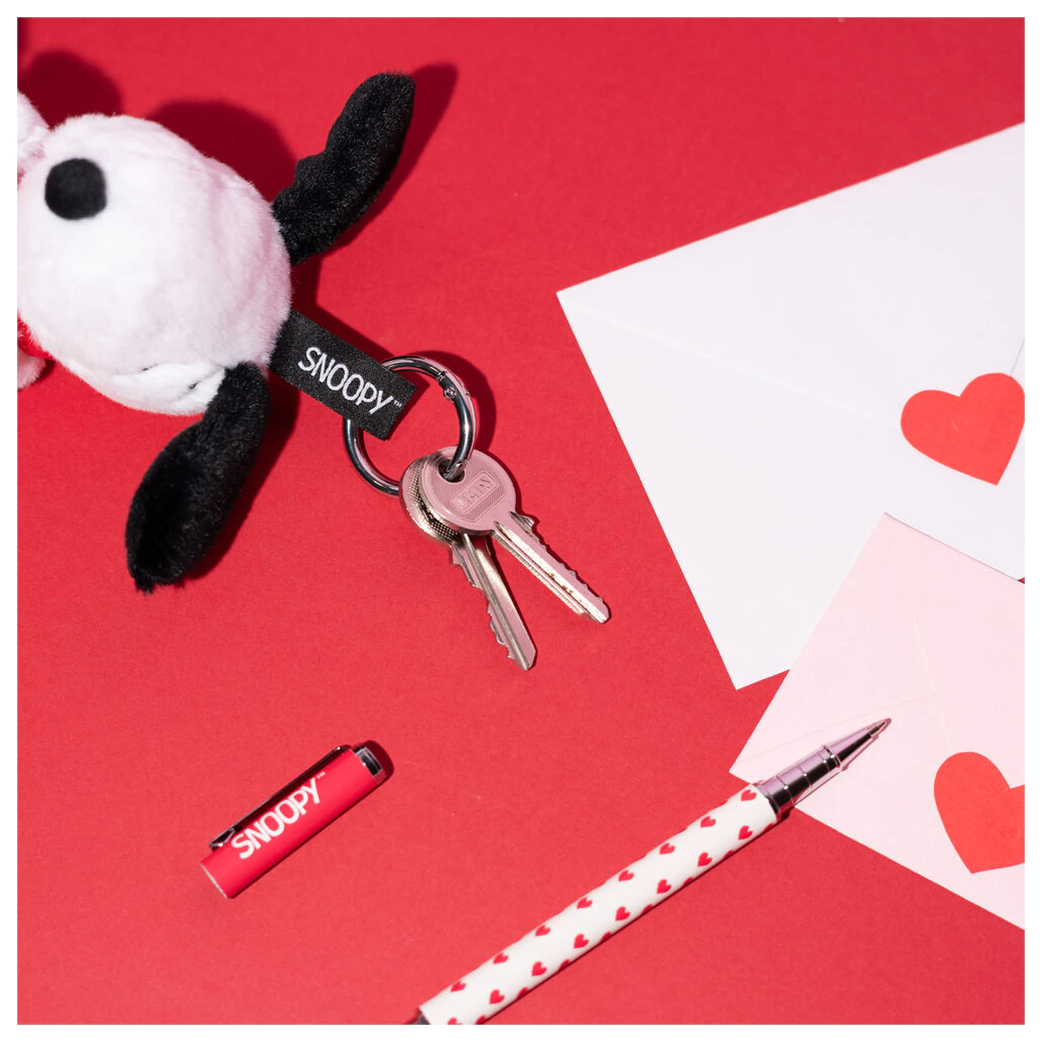 Peanuts Snoopy plüss kulcstartó termékfotó