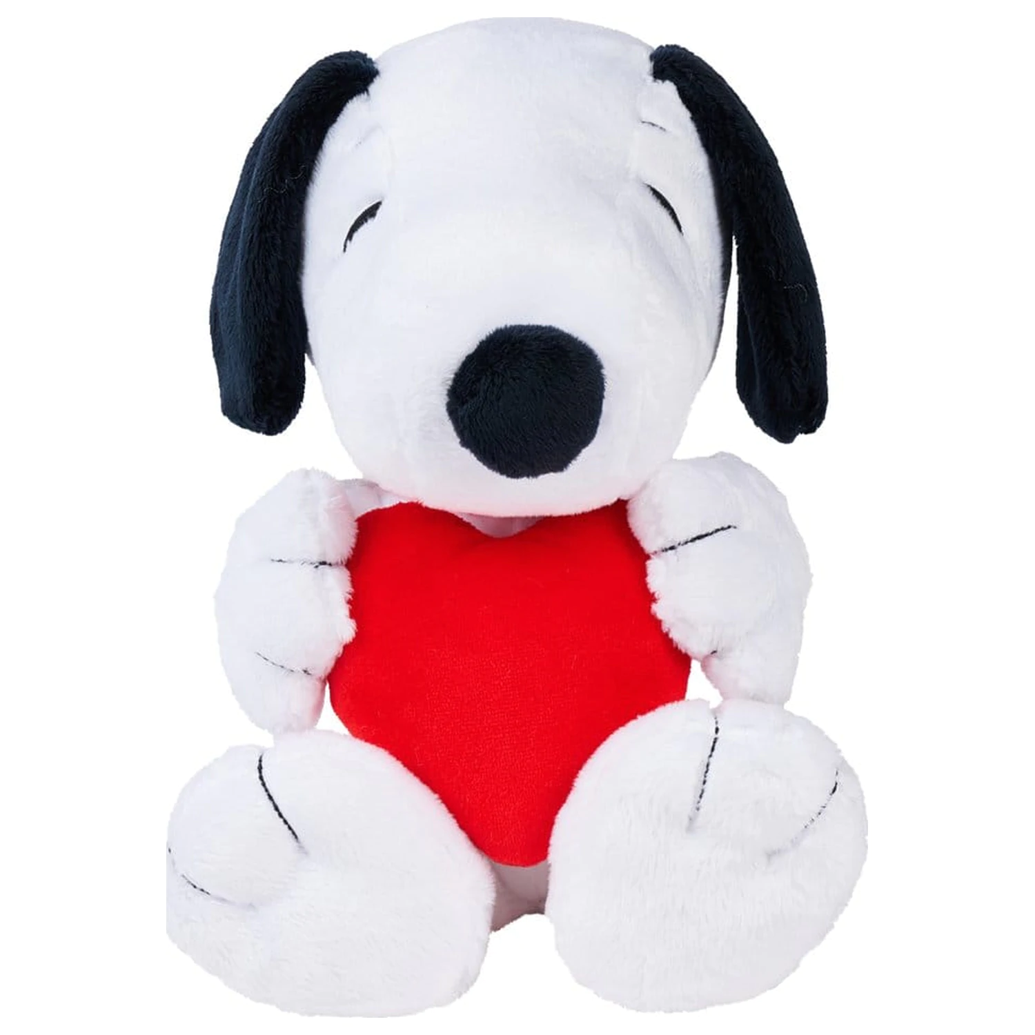 Peanuts Snoopy Sitting with Heart plüss figura 25 cm termékfotó