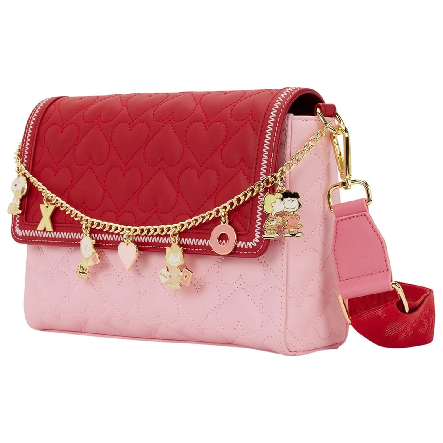 Peanuts Snoopy XO keresztpántos táska termékfotó