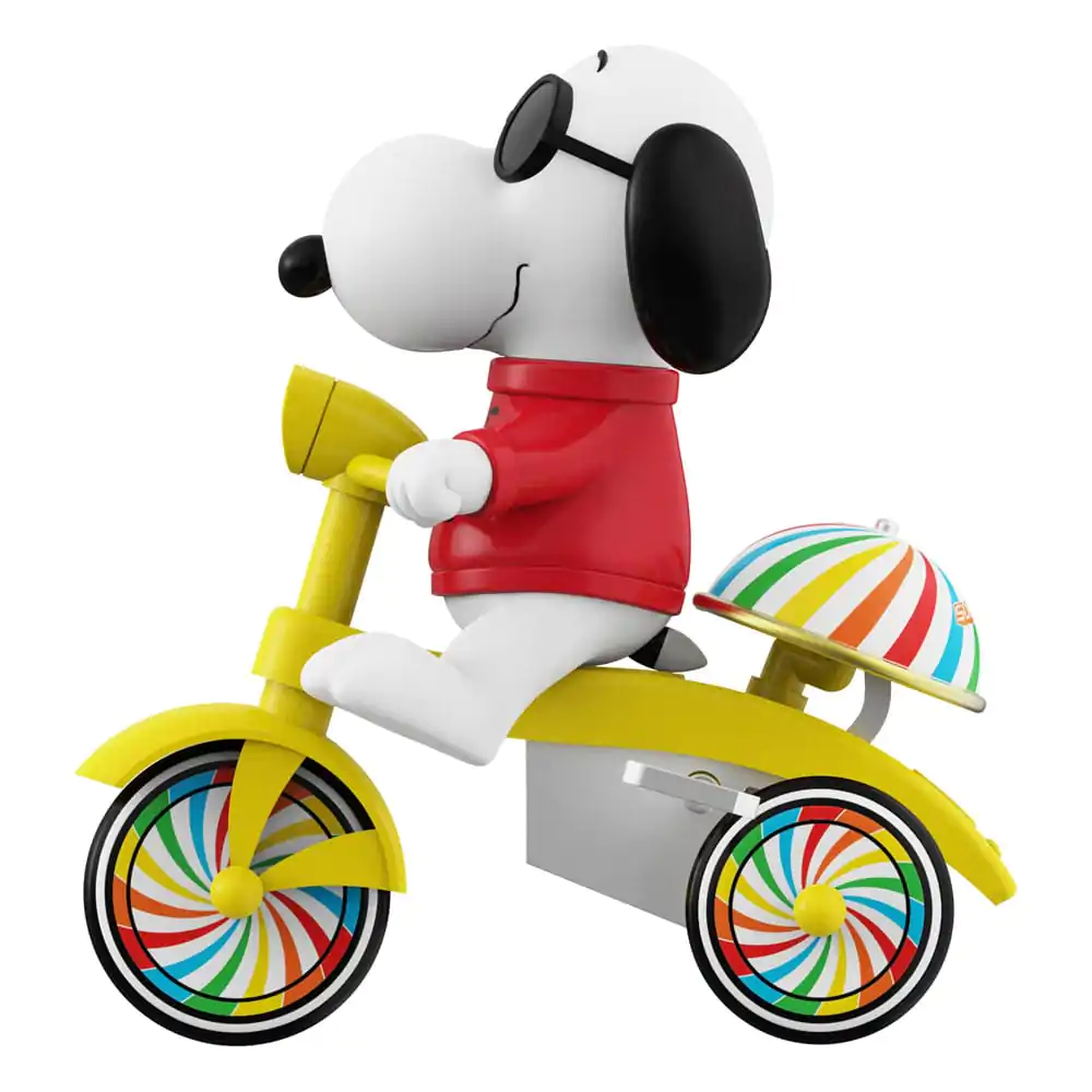 Peanuts Super Cycles Joe Cool (Red with Yellow Trike) akciófigura 13 cm termékfotó