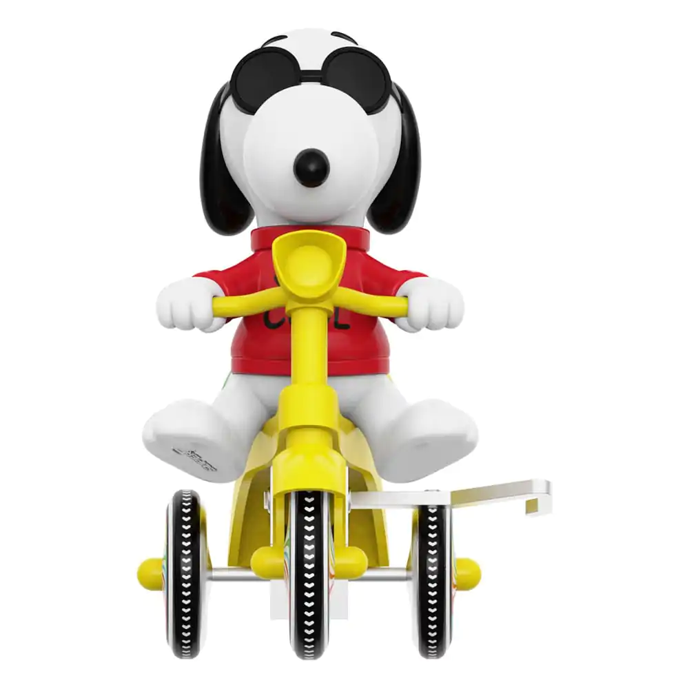 Peanuts Super Cycles Joe Cool (Red with Yellow Trike) akciófigura 13 cm termékfotó