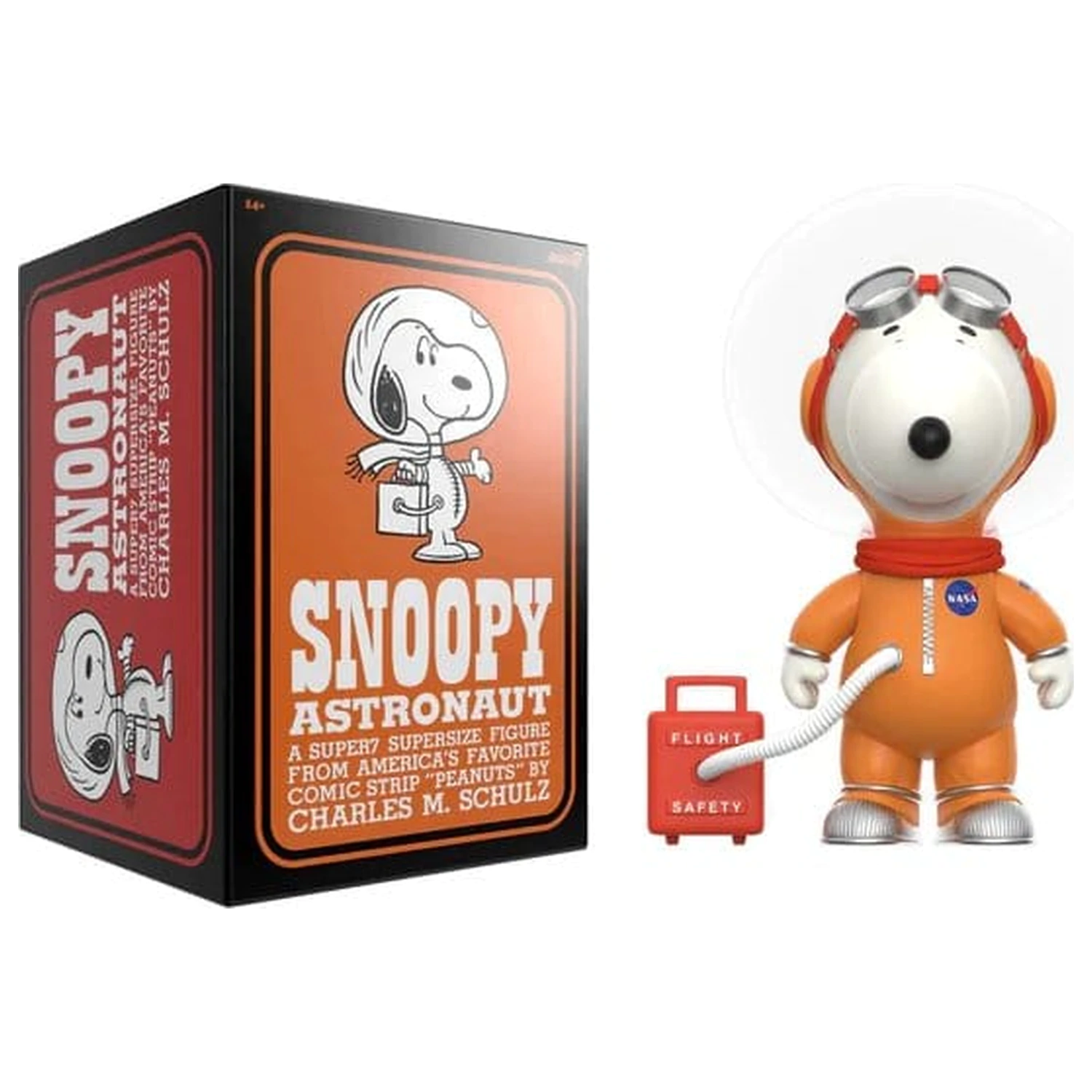 Peanuts Supersize Vinyl akciófigura Snoopy Spacesuit Orange 30 cm    termékfotó