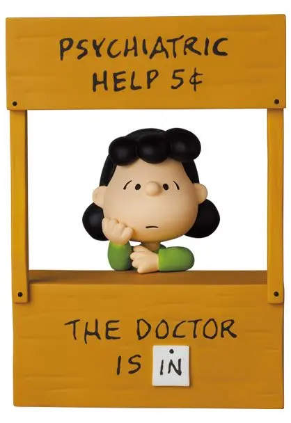 Peanuts UDF Series 12 Psychiatric Help Lucy Mini figura 12 cm termékfotó