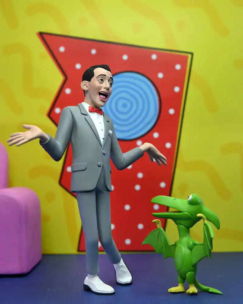 Pee-Wee Herman Toony Classics figura Pee-Wee &amp; Pterri 15 cm termékfotó