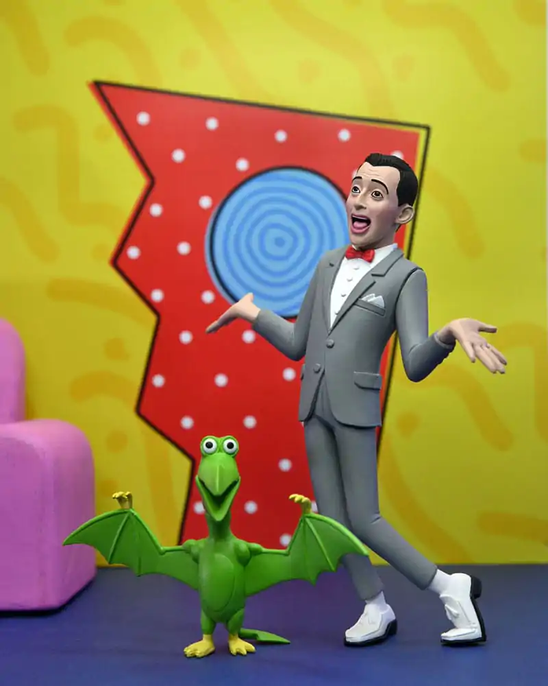 Pee-Wee Herman Toony Classics figura Pee-Wee &amp; Pterri 15 cm termékfotó