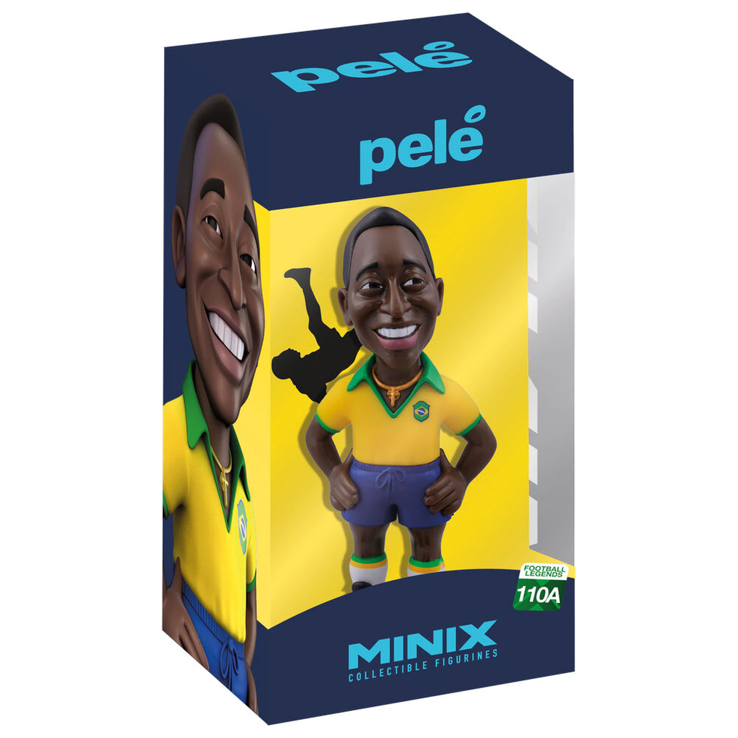Pelé Brazil figura minix 12cm termékfotó