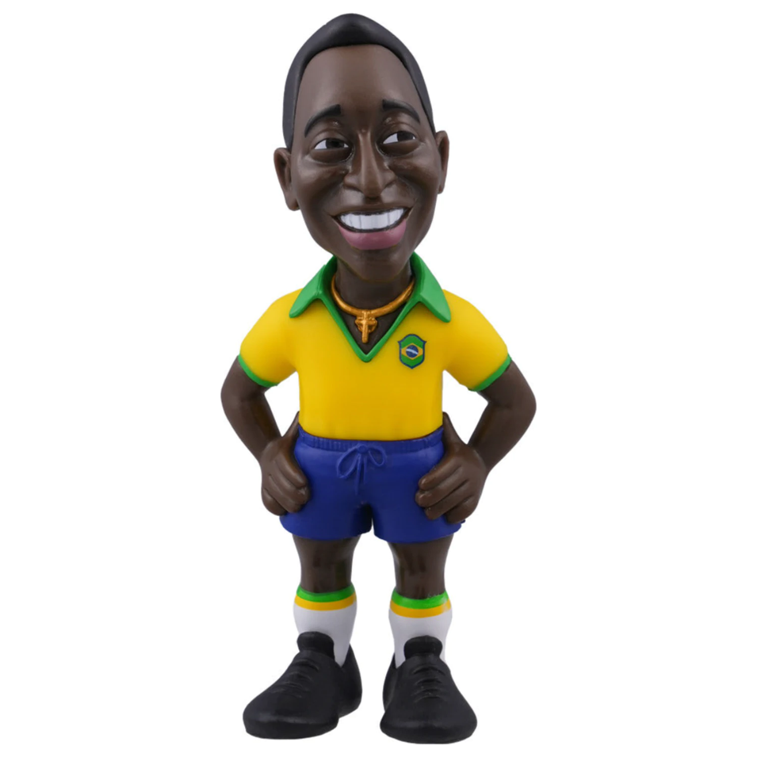 Pelé Brazil figura minix 12cm termékfotó