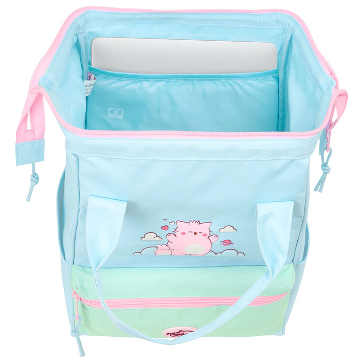 Pembe The Pink Cat táska hátizsák laptop rekesszel 40cm termékfotó