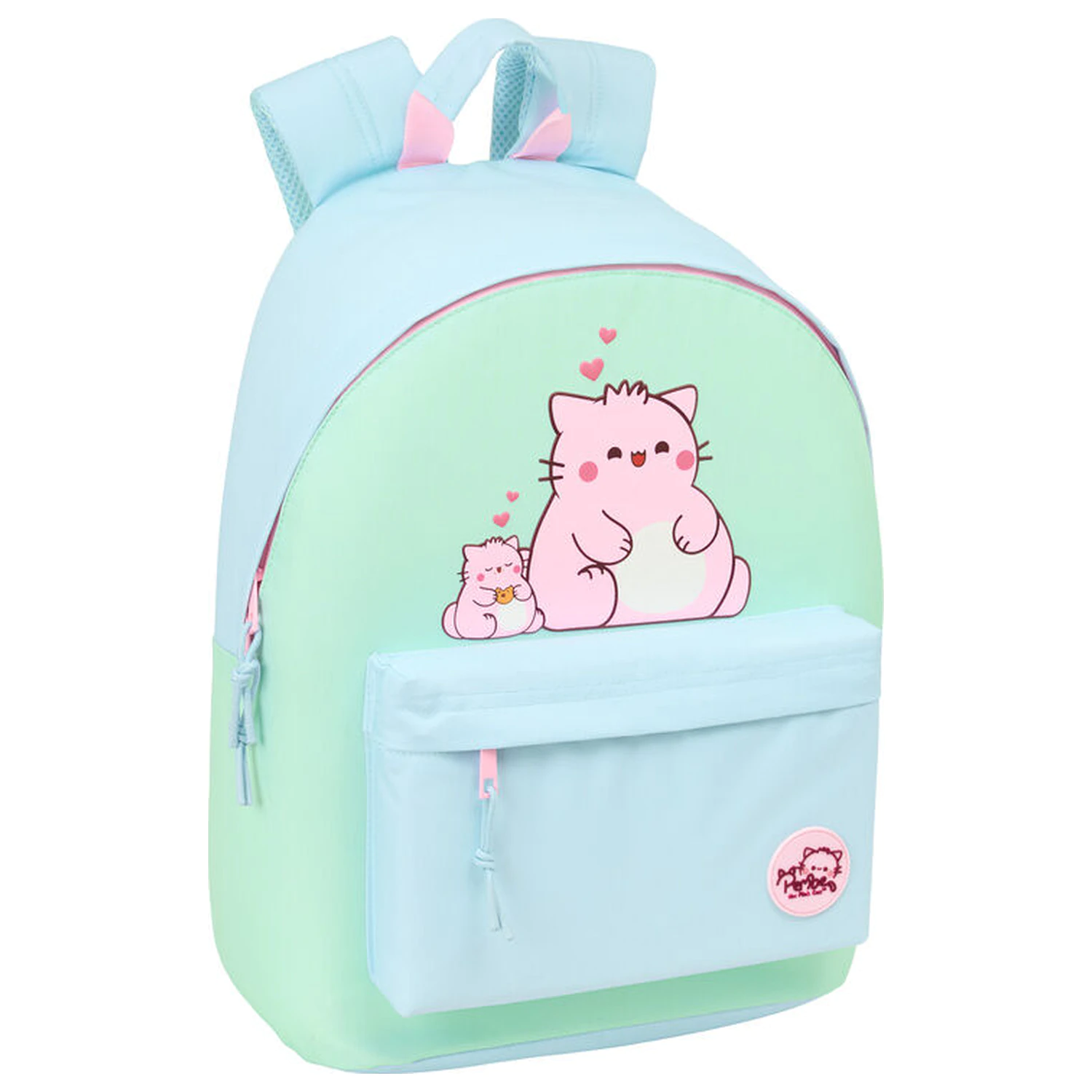 Pembe The Pink Cat táska hátizsák laptop rekesszel 41cm termékfotó