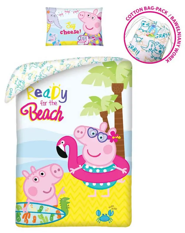 Peppa malac ágyneműhuzat 140×200cm, 70×90 cm termékfotó